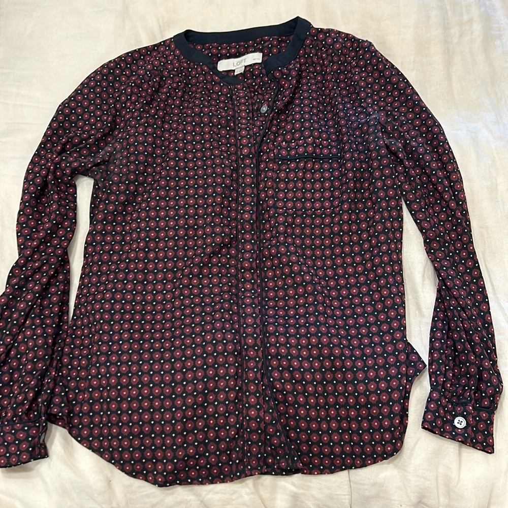 Loft Floral Blouse